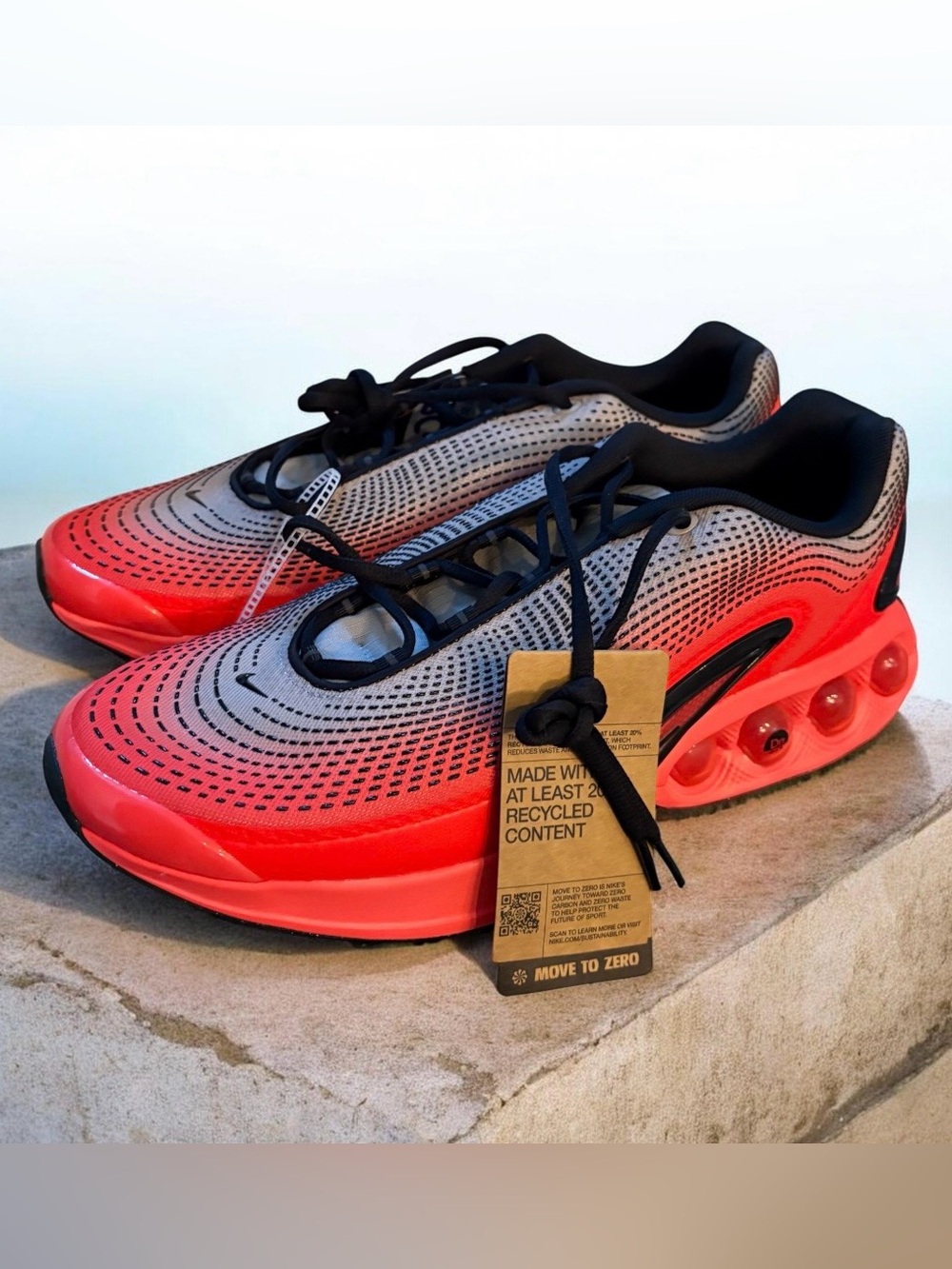 Nike Air Max Dn SE Bright Crimson Grey Men’s Size 14 NWT athletic running $170